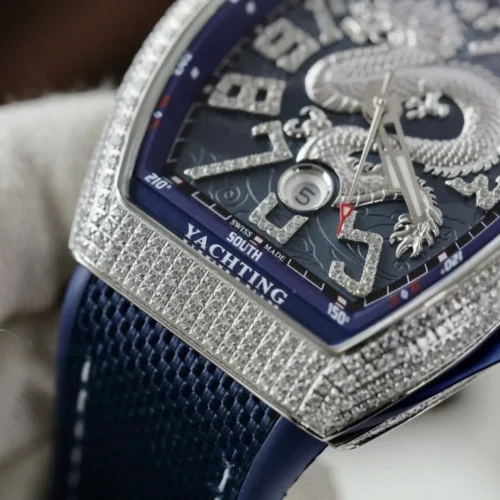 Franck Muller V45 Dragon Dial Blue ABF Factory 45mm - Image 4