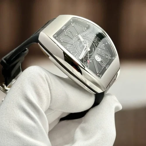 Franck Muller V45 Knock Off Watch Black Dial - Image 3