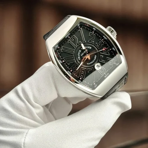 Franck Muller V45 Knock Off Watch Black Dial - Image 4