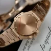 Patek Philippe Nautilus 7010R Imitation Watch Purple Pink Dial Metal Wire Bracelet GR Factory 32mm - Image 8
