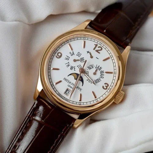 Patek Philippe Complications 5146 18K Gold Wrapped Custom 39mm Good Imitation Watch - Image 2
