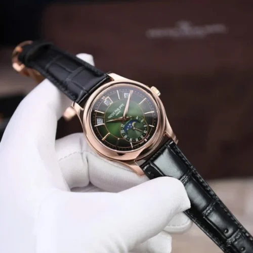 Patek Philippe Complications 5205R Green Dial Gold Wrapped 40mm