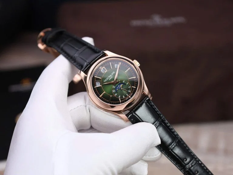 Patek Philippe Complications 5205R Green Dial Gold Wrapped 40mm