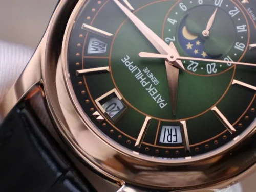 Patek Philippe Complications 5205R Green Dial Gold Wrapped 40mm - Image 2