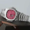 Patek Philippe Nautilus 5712 Cherry Dial Metal Strap GR Factory 40mm - Image 2