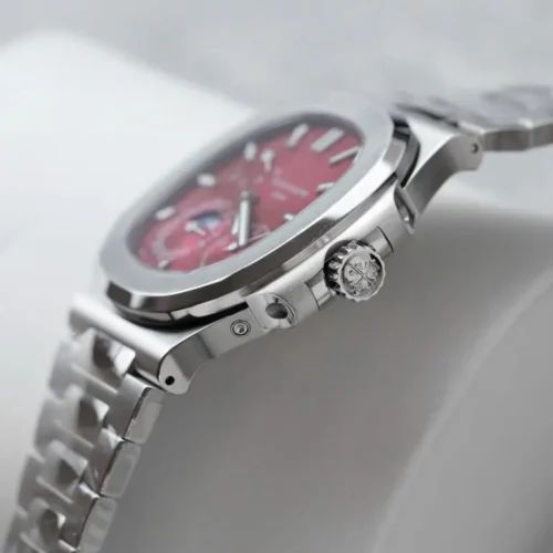 Patek Philippe Nautilus 5712 Cherry Dial Metal Strap GR Factory 40mm - Image 5