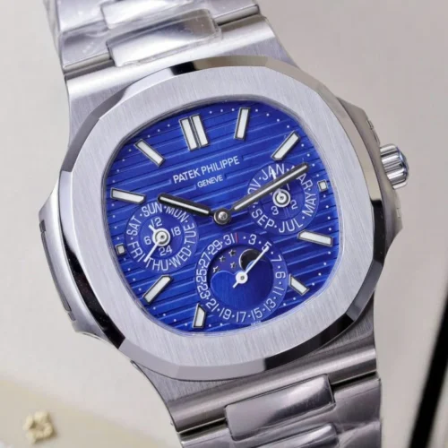 Patek Philippe Nautilus 5740 Men Blue Dial Metal Wire 40mm - Image 3