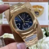 Patek Philippe Nautilus 5990 Rose Gold Blue Dial 40.5mm - Image 3