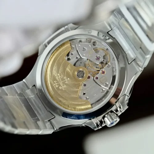 Patek Philippe Nautilus 7118 Gray Dial Custom Diamonds Moissanite 3K Factory 35.2mm - Image 5