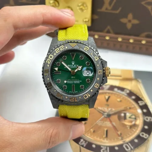 Rolex GMT-Master II DIW 40mm Super Clone Green Dial - Image 5