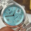 Land-Dweller 127336 40mm Ice Blue/Honeycomb Dial - Image 7