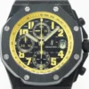 Royal Oak Offshore Bumble Bee Forged Carbon 1:1 JF Best Edition on Leather Strap - Image 6