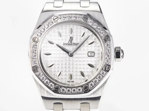 Royal Oak Offshore 33mm SS DRF Best Edition White Dial Diamonds Bezel - Image 2