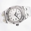 Royal Oak Offshore 33mm SS DRF Best Edition White Dial Diamonds Bezel - Image 4