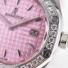 Royal Oak Offshore 33mm SS DRF Best Edition Pink Dial Diamonds Bezel - Image 7