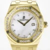 Royal Oak Ladies 33mm YG DRF Best Edition MOP Dial Diamonds Bezel - Image 4