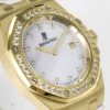 Royal Oak Ladies 33mm YG DRF Best Edition MOP Dial Diamonds Bezel - Image 6
