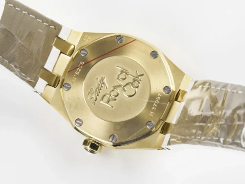 Royal Oak Ladies 33mm YG DRF Best Edition MOP Dial Diamonds Bezel - Image 10