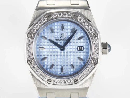 Royal Oak Offshore Ladies 33mm DRF Best Edition Blue Dial Diamonds Bezel - Image 2