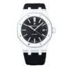 Royal Oak 15400 Black Dial in White Carbon Fibre on Black Nylon Strap