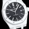Royal Oak 15400 Black Dial in White Carbon Fibre on Black Nylon Strap - Image 3