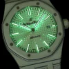 Royal Oak 15400 White Dial in White Carbon Fibre on White Nylon Strap - Image 5