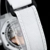 Royal Oak 15400 White Dial in White Carbon Fibre on White Nylon Strap - Image 9