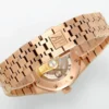 Royal Oak 15450ST 37mm Champagne Dial in Rose Gold with Diamond Bezel - Image 6