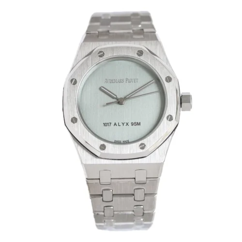 Royal Oak 15550 Silver Dial 1017 ALYX 9SM White Gold