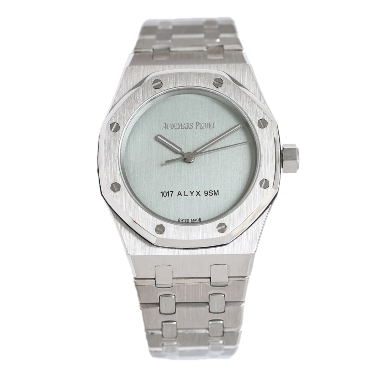 Royal Oak 15550 Silver Dial 1017 ALYX 9SM White Gold