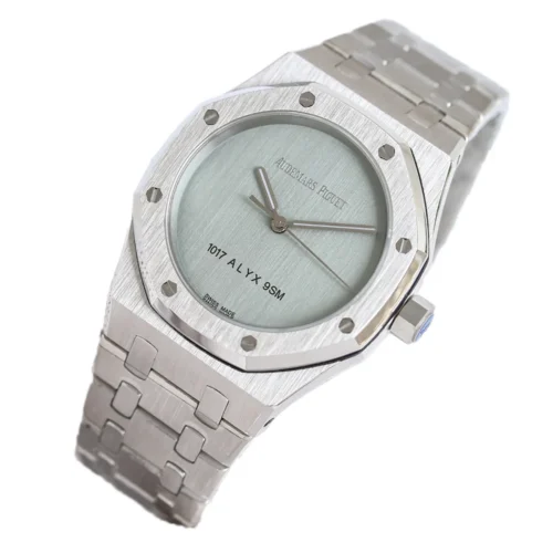 Royal Oak 15550 Silver Dial 1017 ALYX 9SM White Gold - Image 3