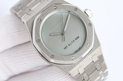 Royal Oak 15550 Silver Dial 1017 ALYX 9SM White Gold - Image 2