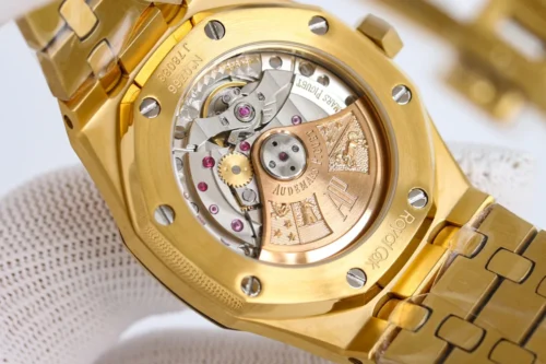 Royal Oak 15550BA Champagne Dial 1017 ALYX 9SM Yellow Gold - Image 7