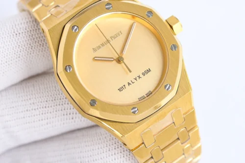 Royal Oak 15550BA Champagne Dial 1017 ALYX 9SM Yellow Gold - Image 3