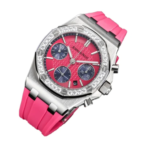 Royal Oak Offshore Selfwinding Chronograph 37mm Pink Dial - Image 2