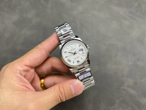 Rolex Day-Date 40 228239 Super Clone White Dial - Image 4