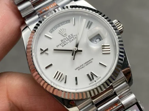 Rolex Day-Date 40 228239 Super Clone White Dial - Image 2