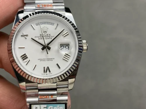 Rolex Day-Date 40 228239 Super Clone White Dial