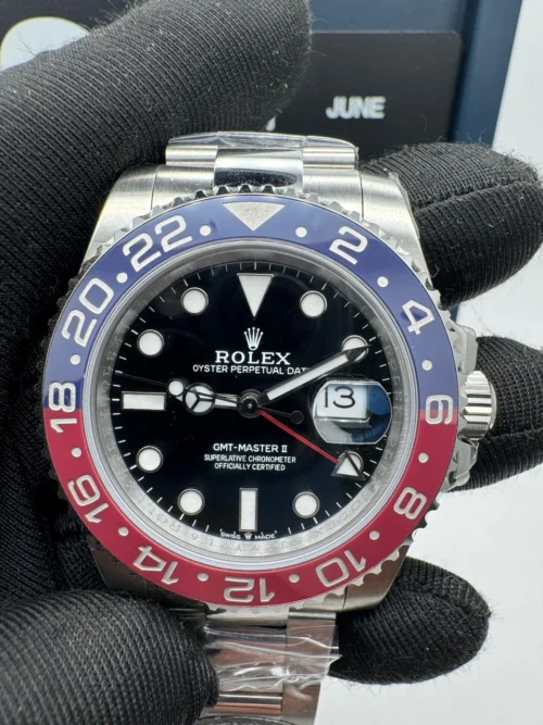 Rolex GMT-Master II Pepsi 40mm Super Clone