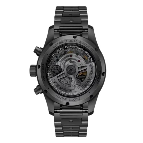 Pilot’s Watch IW388307 BLSF 1:1 Best Edition Performance Chronograph 41mm Mercedes-AMG F1 Team SS Black Dial - Image 2