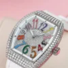 Franck Muller V32 Replica Watch Custom Diamonds Moissanite ABF Factory 36mm - Image 4
