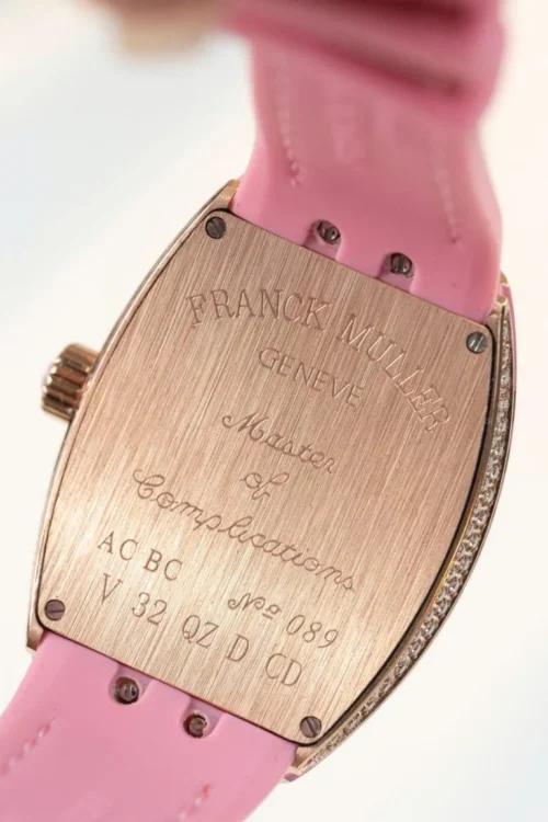 Franck Muller Vanguard V32 Skeleton Red Flower Dial 36mm - Image 5