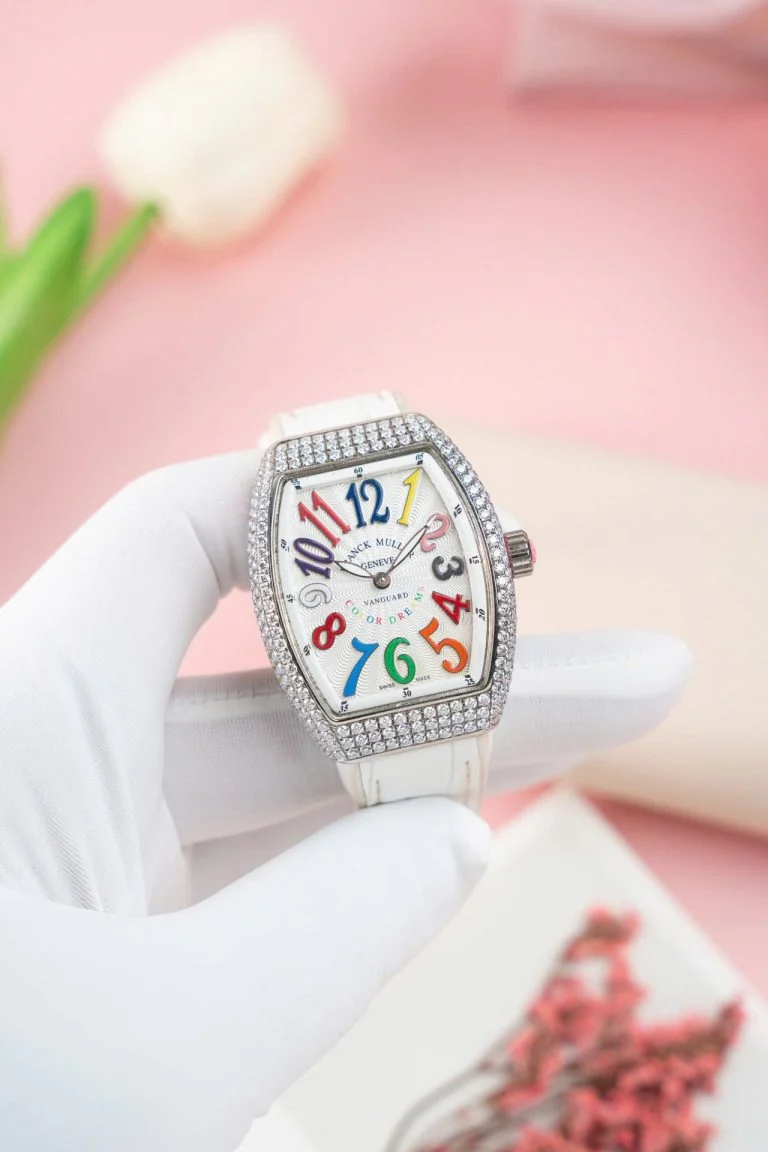 Franck Muller V32 Custom Diamonds Moissanite Replica Watch 36mm