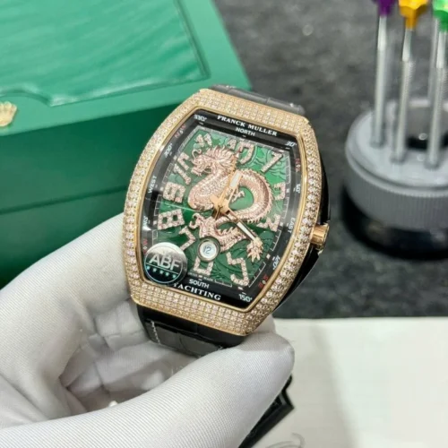 Franck Muller Vanguard V45 Rose Gold Dragon ABF Factory 45mm - Image 3