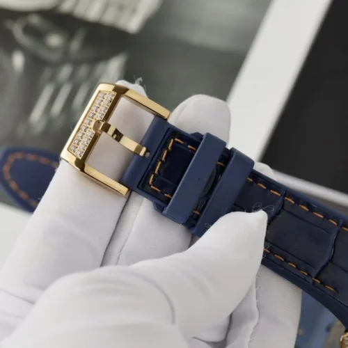 Franck Muller V45 Replica Watch Blue Dial ABF Factory 45mm - Image 8
