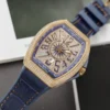 Franck Muller V45 Replica Watch Blue Dial ABF Factory 45mm - Image 2
