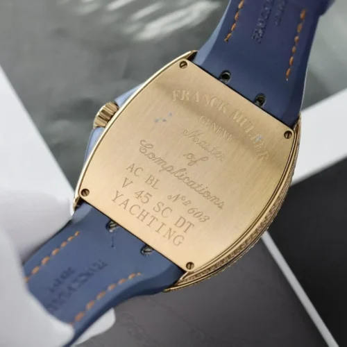 Franck Muller V45 Replica Watch Blue Dial ABF Factory 45mm - Image 7