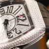 Franck Muller Vanguard V45 SC Copies Watch Full Diamond - Image 4