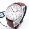 Portuguese Real PR Real Annual Calendar IW5035 ZF 1:1 Best Edition White Dial RG Markers on Brown Leather Strap - Image 2