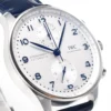 Portuguese Chrono IW371605 ZF 1:1 Best Edition White Dial on Blue Leather Strap - Image 5